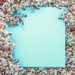 Elegant autumn background. 3d illustration, 3d rendering.