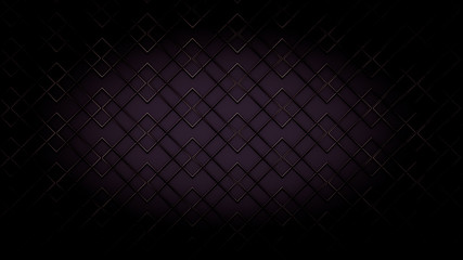 Interior pattern, architectural background. 3d illustration, 3d rendering.