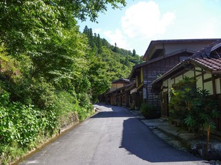 Fototapeta premium 妻籠宿（長野県南木曽町）