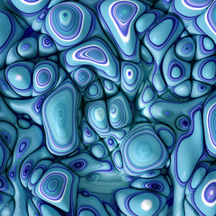 Soft, nice abstract background in bright colors. 3d illustration, 3d rendering.