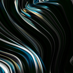 Elegant colored background with lines. 3d illustration, 3d rendering.