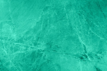 Mint marble texture. Natural patterned stone for background, copy space and design. Trendy green and turquoise color. Abstract marble stone surface.