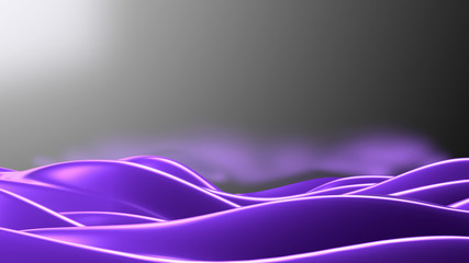 Interior pattern, architectural background. 3d illustration, 3d rendering.