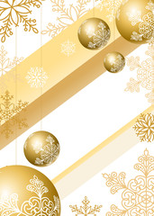 Christmas luxury background templates for postcards, websites, menus, booklets. Snowflakes, Christmas balls and toys, glitter. Dark blue, light blue, purple colors.