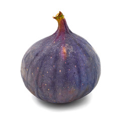 Fresh figs isolated on white background with shadow