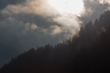 Das Lechtal im Herbst