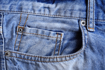 Fototapeta premium Denim jeans texture or denim jeans background with old torn. - Image