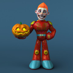 Mexican hero - 3D Illustration