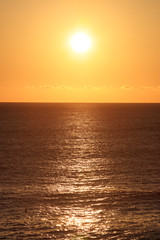 広大な太平洋-朝日-日の出-三重県