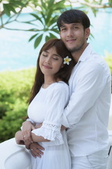 Obraz premium Tender happy stylish couple