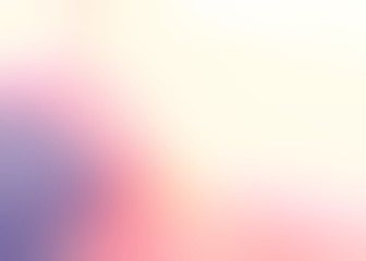 Background pink yellow lilac gradient defocused. Iridescent blur texture. Abstract illustration. 