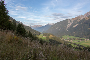 Das Lechtal im Herbst