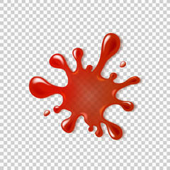 Realistic blood spatter