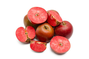 Rot fleischiger Äpfel