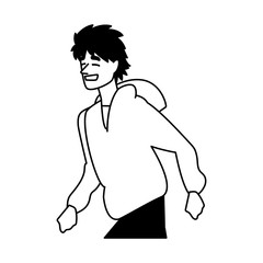 Avatar man person vector design