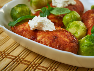 Brussels sprouts Chicken Fra Diavolo