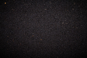 close up of asphalt road texture