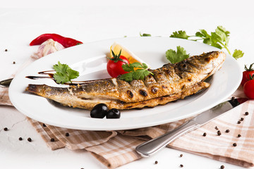 grilled fresh fish