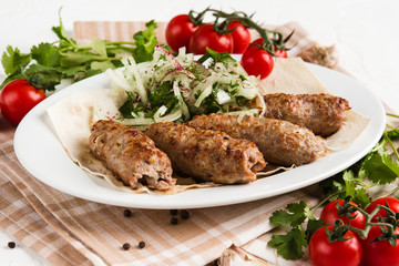 grilled fresh piece of meat