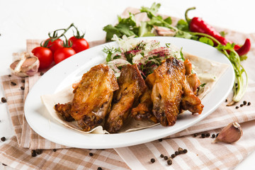 grilled fresh piece of meat