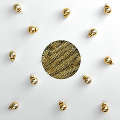 Abstract christmas bauble