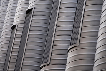 Close Up Shot Of Ventilation Pipes