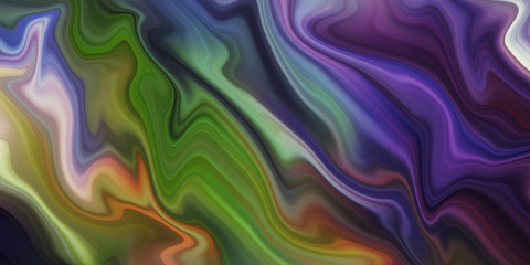  Abstract gradient artwork. Colorful liquid marble style background. Fluid inks creative texture.
