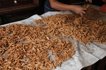 deep fried bean curd skin
