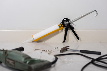 equipments for apply silicone sealant