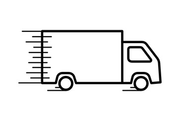 Corriere espresso con camion