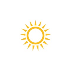sun ilustration logo