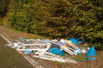 Décharge sauvage et pollution