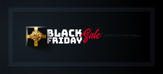 Black Friday Seasonal Sale banner design