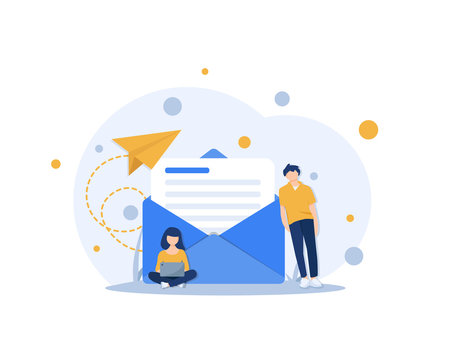 recommend clip art: Email and messaging,Email marketing campaign,Working process, New email message