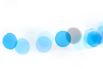 Abstract circle bokeh backgrounds, Colorful bokeh isolated on white background