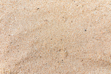 Full frame shot of Sand texture background, natural sand at the beach close up.