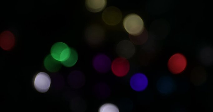 Sfondo con luci colorate intermittenti