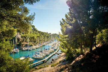 Calanque de Port-Miou à Marseille