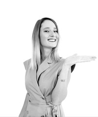 portrait of young woman, expression 