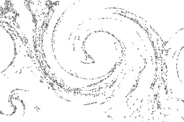 Silver confetti point.