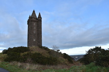 Fototapeta premium Wieża Scrabo Irlandia Północna