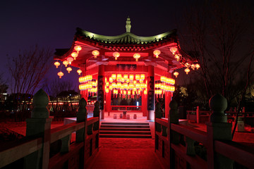 Chinese Traditional Architecture and Lanterns