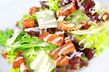 Ensalada pollo cesar