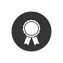 Award icon symbol vector on white