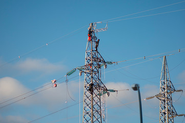 Manutentore di linea ad alta tensione
