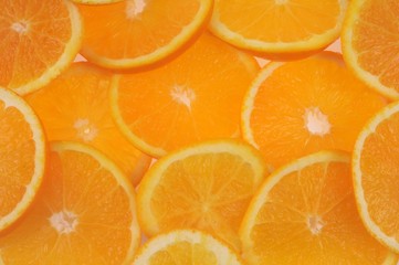 Rondelles d''orange