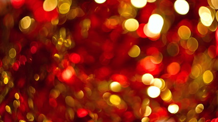 abstract background natural festive red gold bokeh