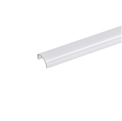 LED Strip Diffuser Cover Isolated on White