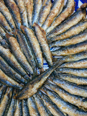 Turkish Anchovy  with cornbread