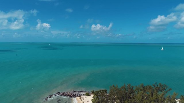 Fort Zachary Taylor in Key West, Florida, United States.Beach view.Fort Zachary Taylor in Key West, Florida, United States.Beach view.Fort Zachary Taylor in Key West, United States.Beach view.